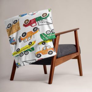 Cute Transportation Blanket-Lovely Blanket for kid boy