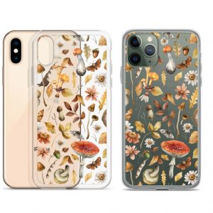 Autumn Mushroom Clear Case for iPhone®