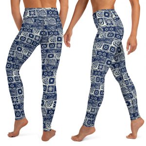 Abstract Pattern Yoga Leggings