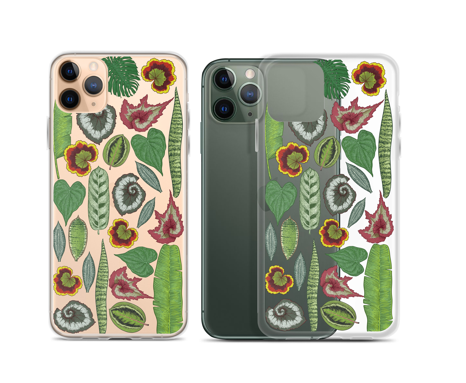 tropical iphone case