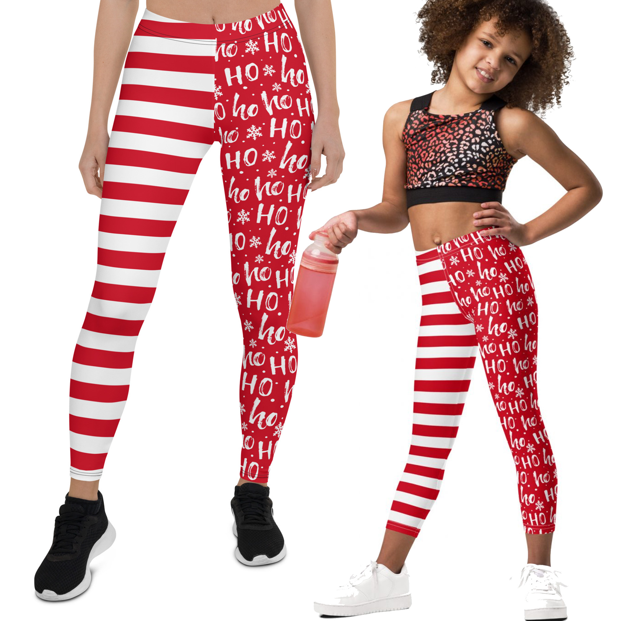 christmas legging outfit matching set