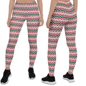 Knitwear style Christmas legging