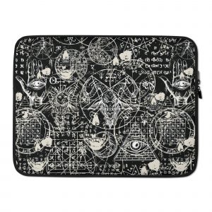 The satanic theme Laptop Sleeve