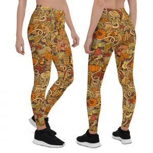 Seasonal Thanksgiving Leggings id01