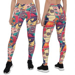 Retro girl Leggings