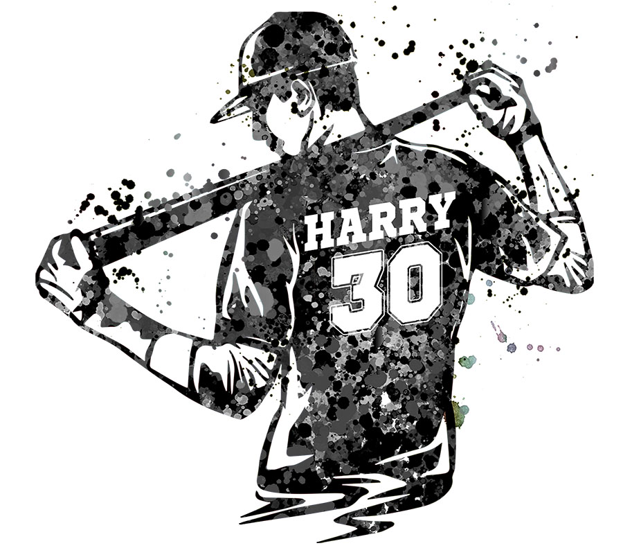 custom baseball player gifts