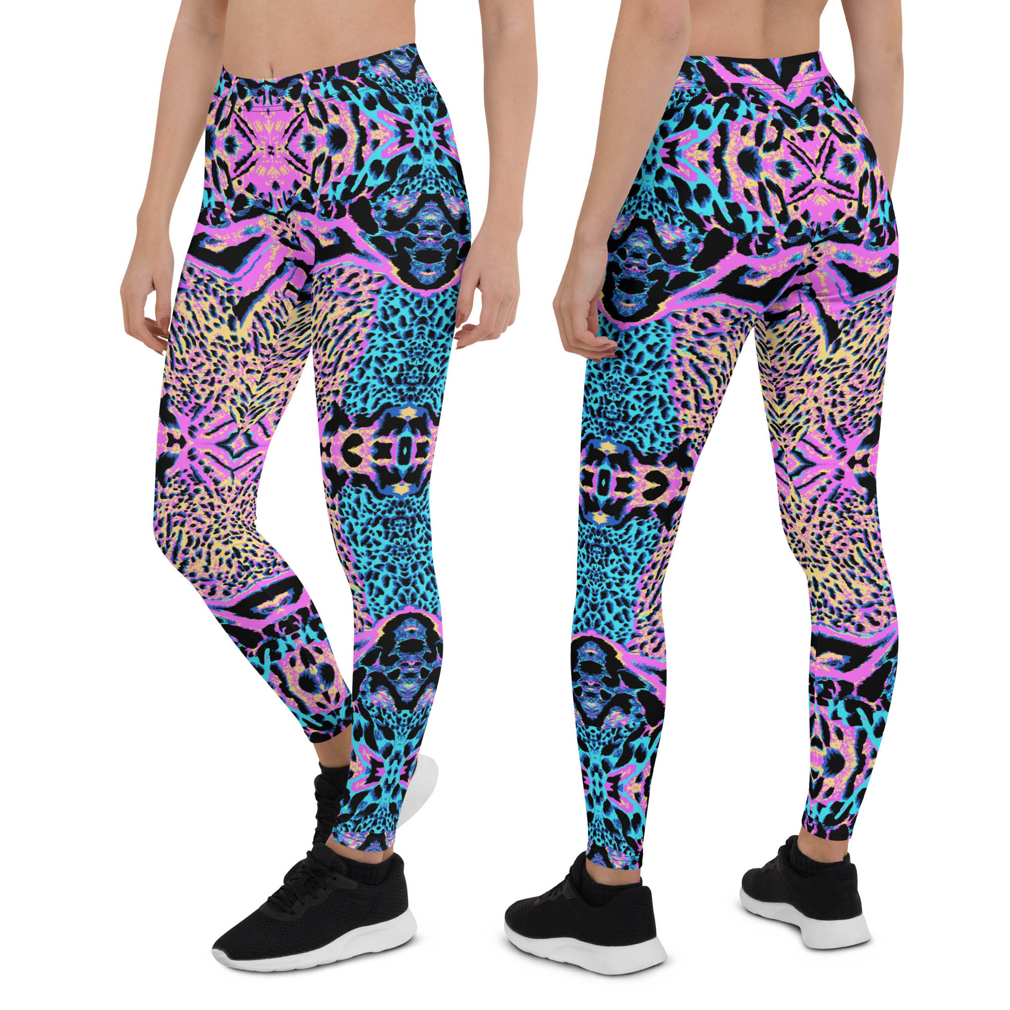 Tiger skin PRINT LEGGINGS, jaguar skin PRINT LEGGINGS, leopard PRINT LEGGINGS