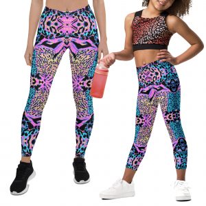 Mommy and me Outfit, mother daughter matching, mommy and me print leggings